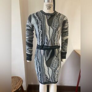 RARE rag & bone x COOGI Sweater Skirt Set